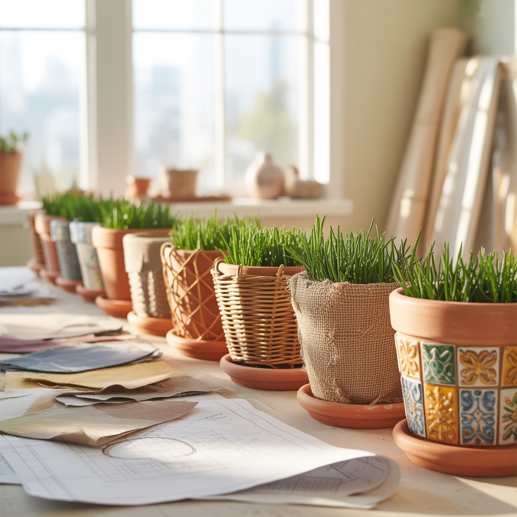 planter covering ideas