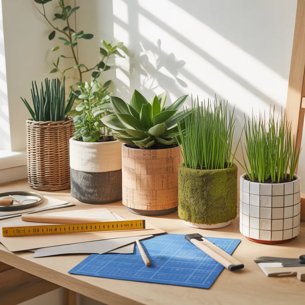 planter covering ideas