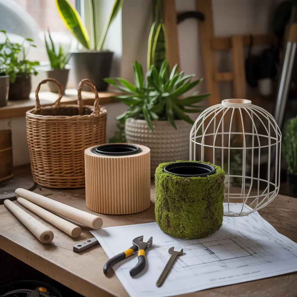 planter covering ideas