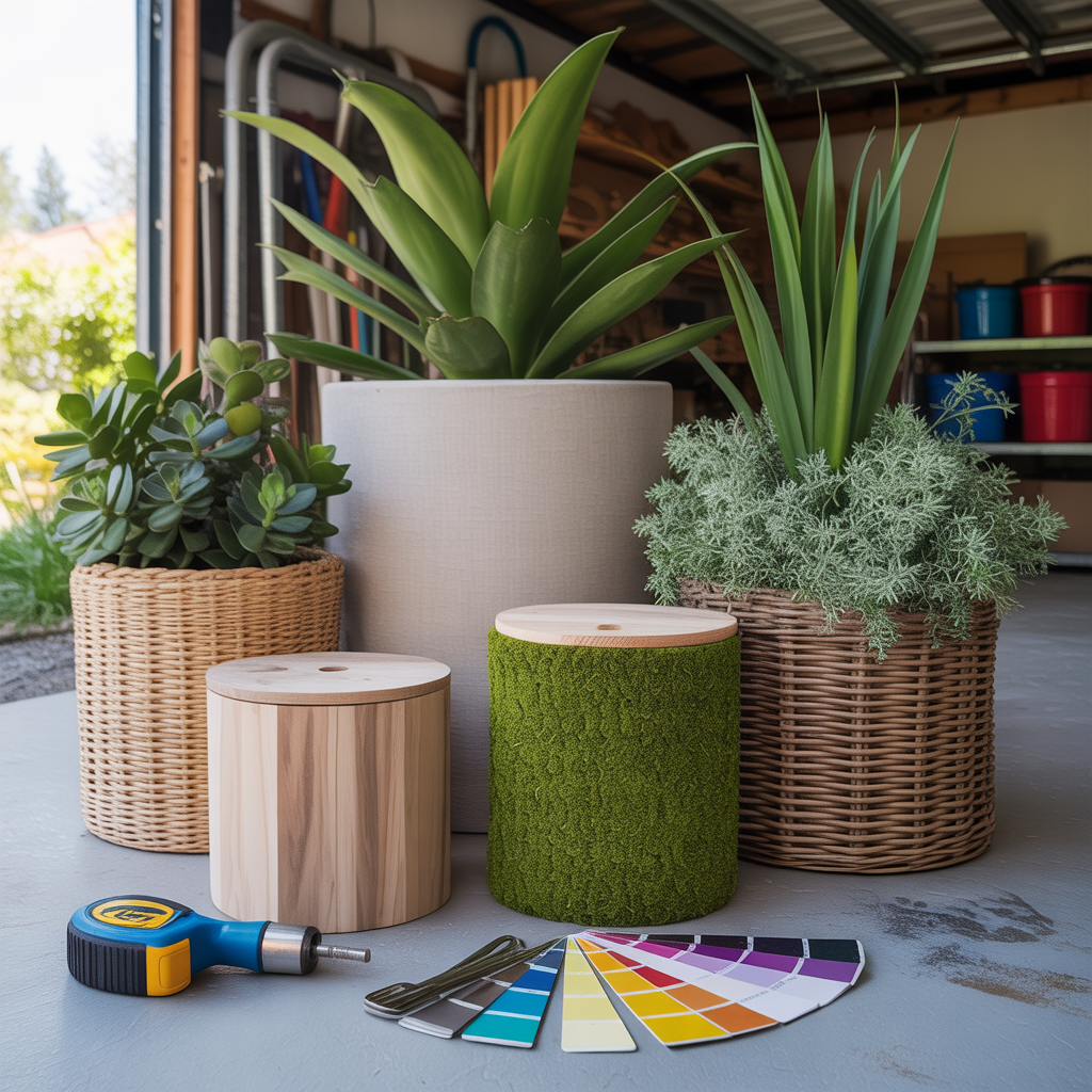 planter covering ideas