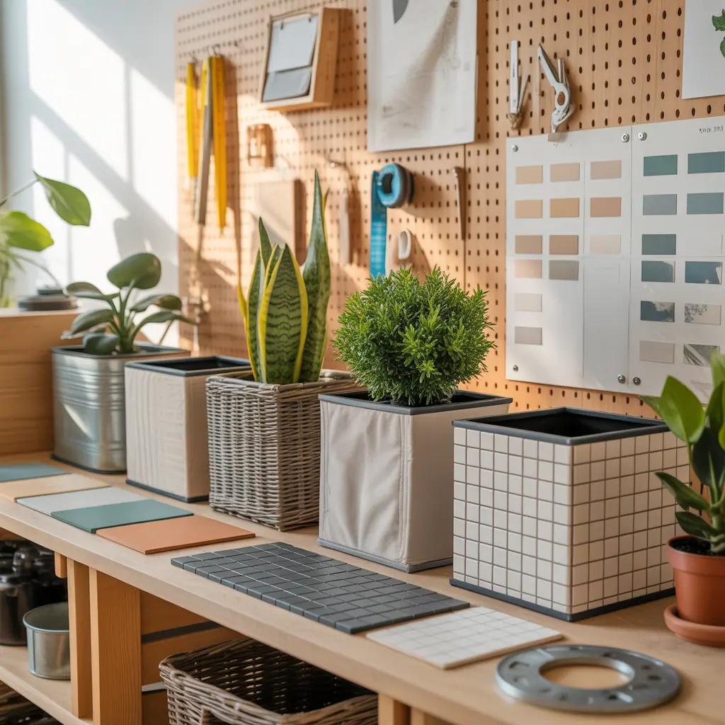 planter covering ideas