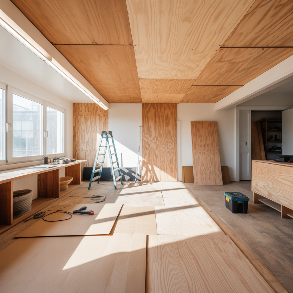 plywood ceiling projects
