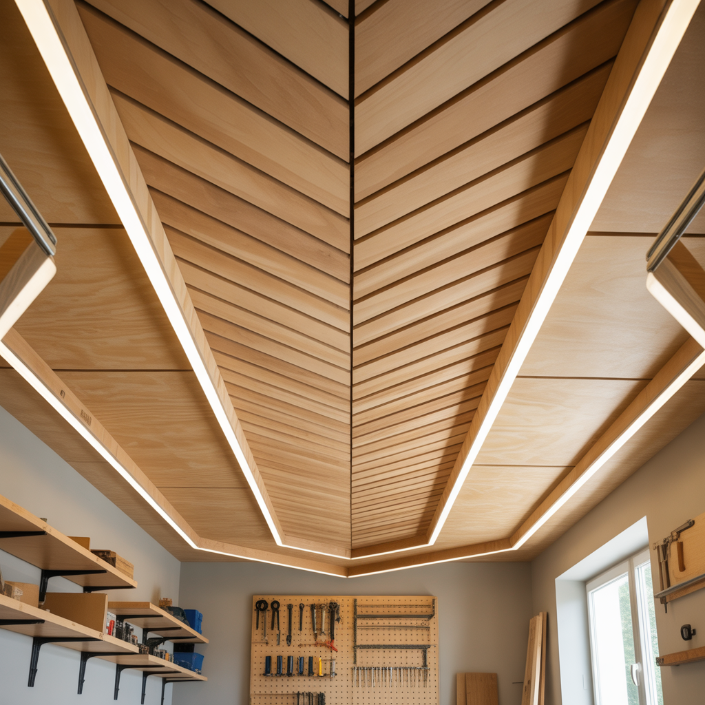 plywood ceiling projects