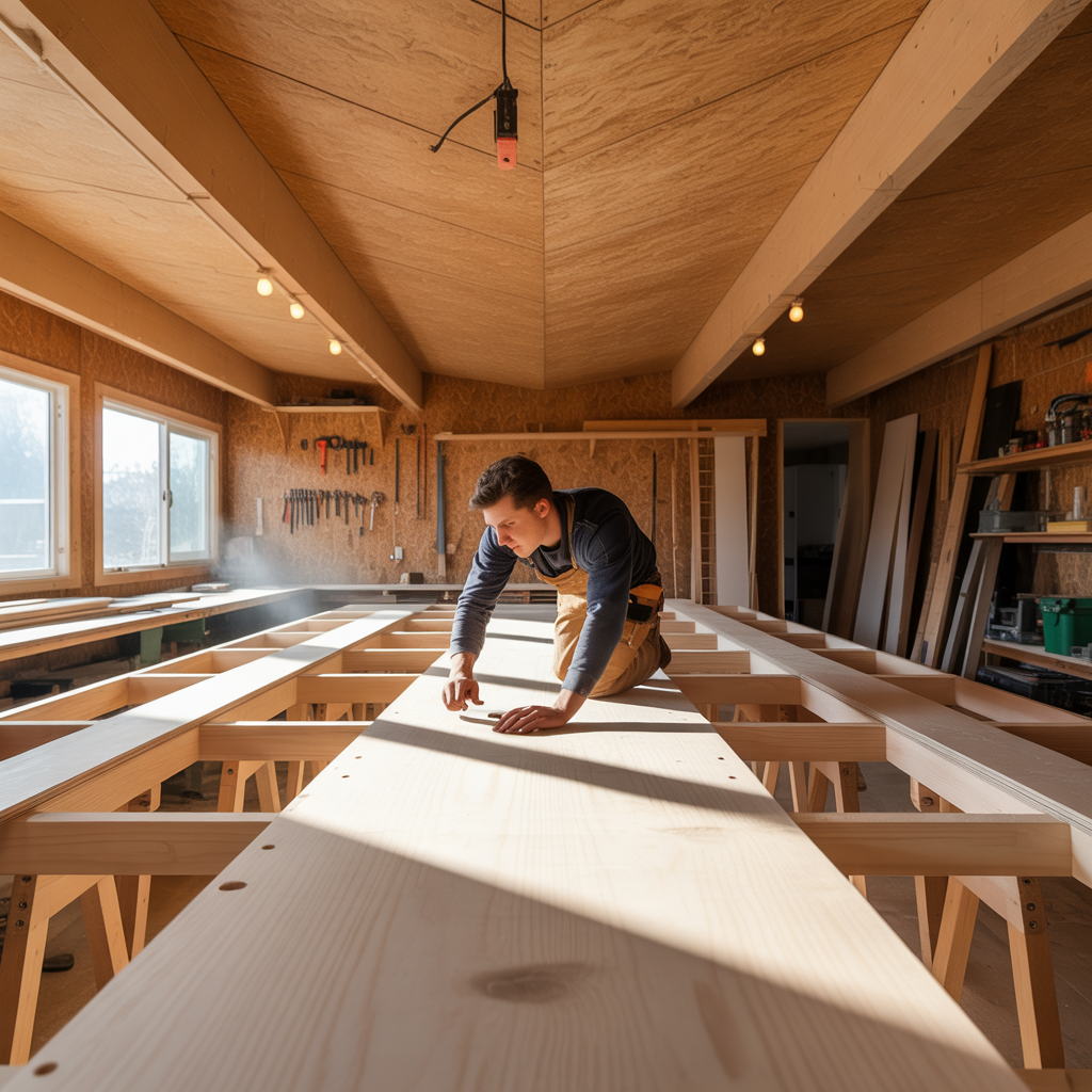 plywood ceiling projects