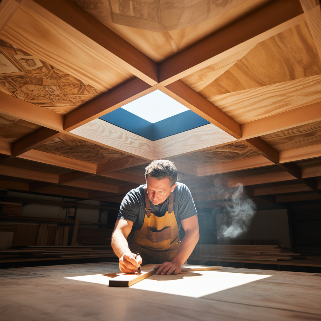 plywood ceiling projects