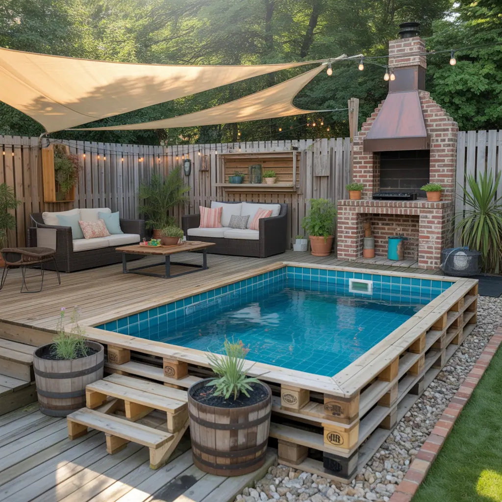 pool ideas for backyard on budget