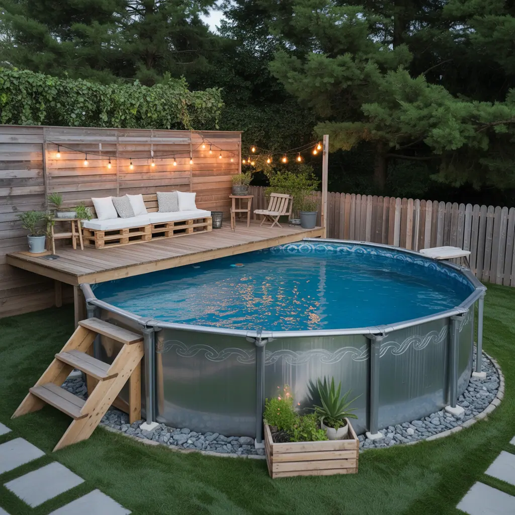 pool ideas for backyard on budget