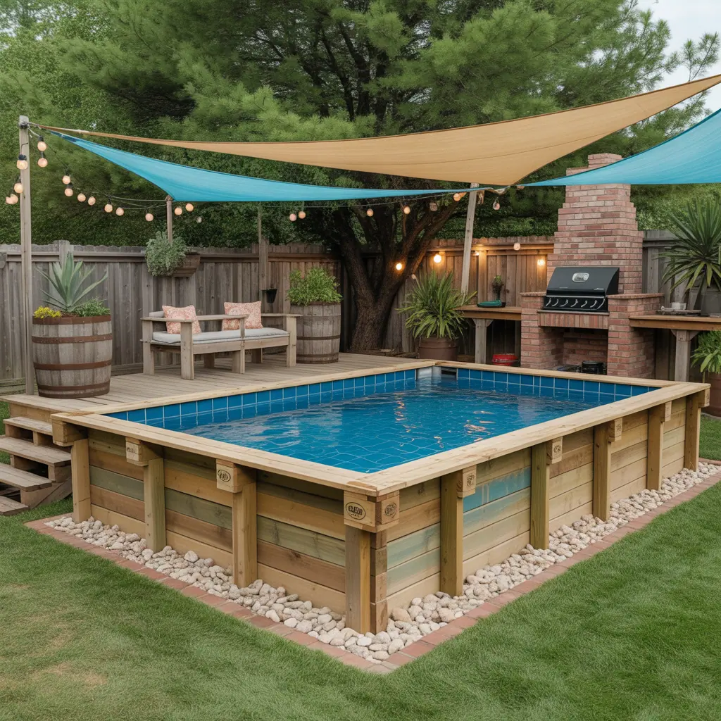 pool ideas for backyard on budget