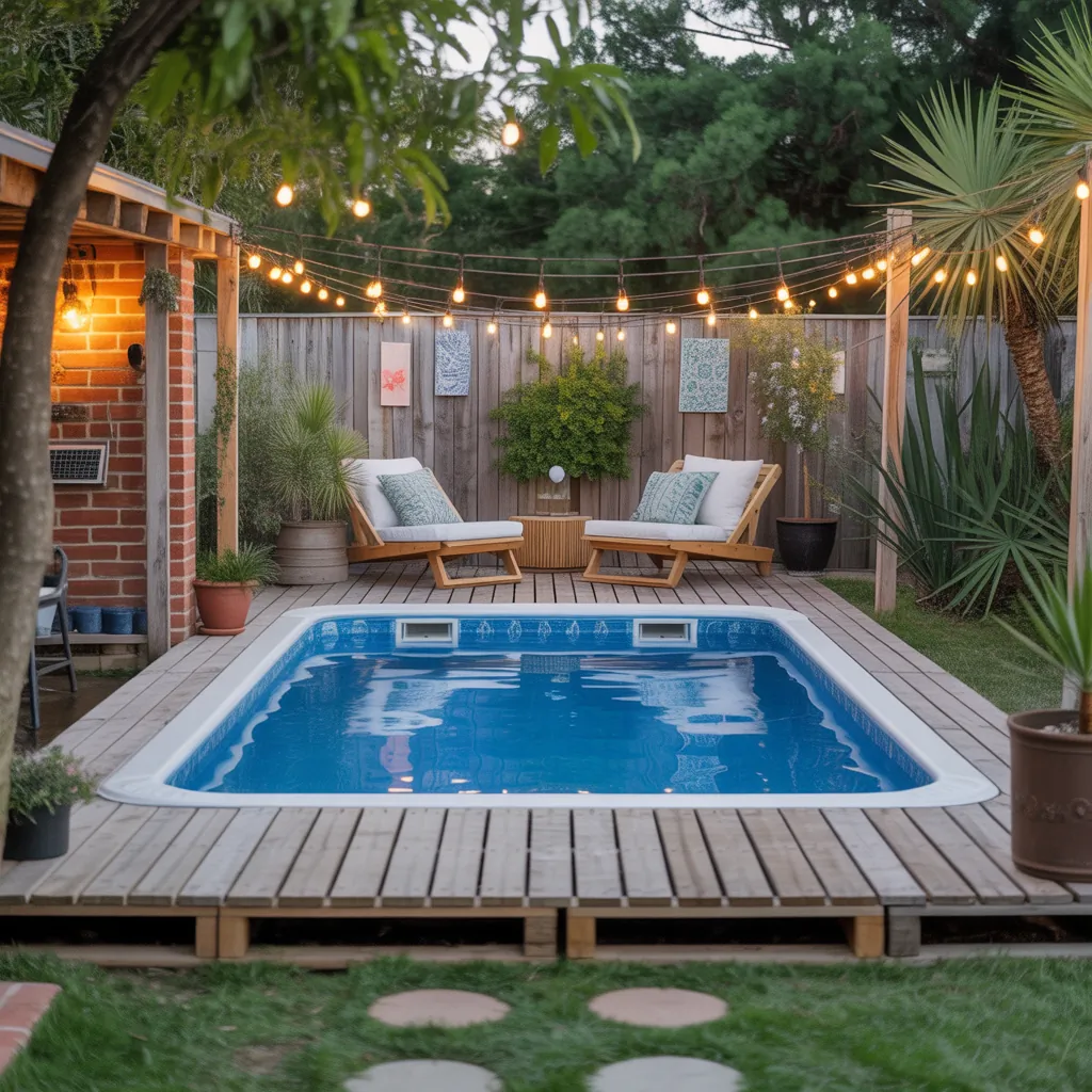 pool ideas for backyard on budget