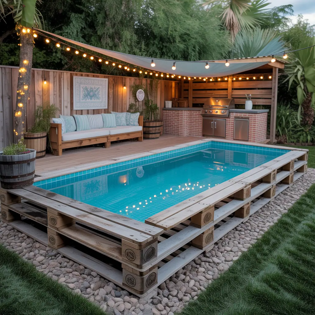 pool ideas for backyard on budget