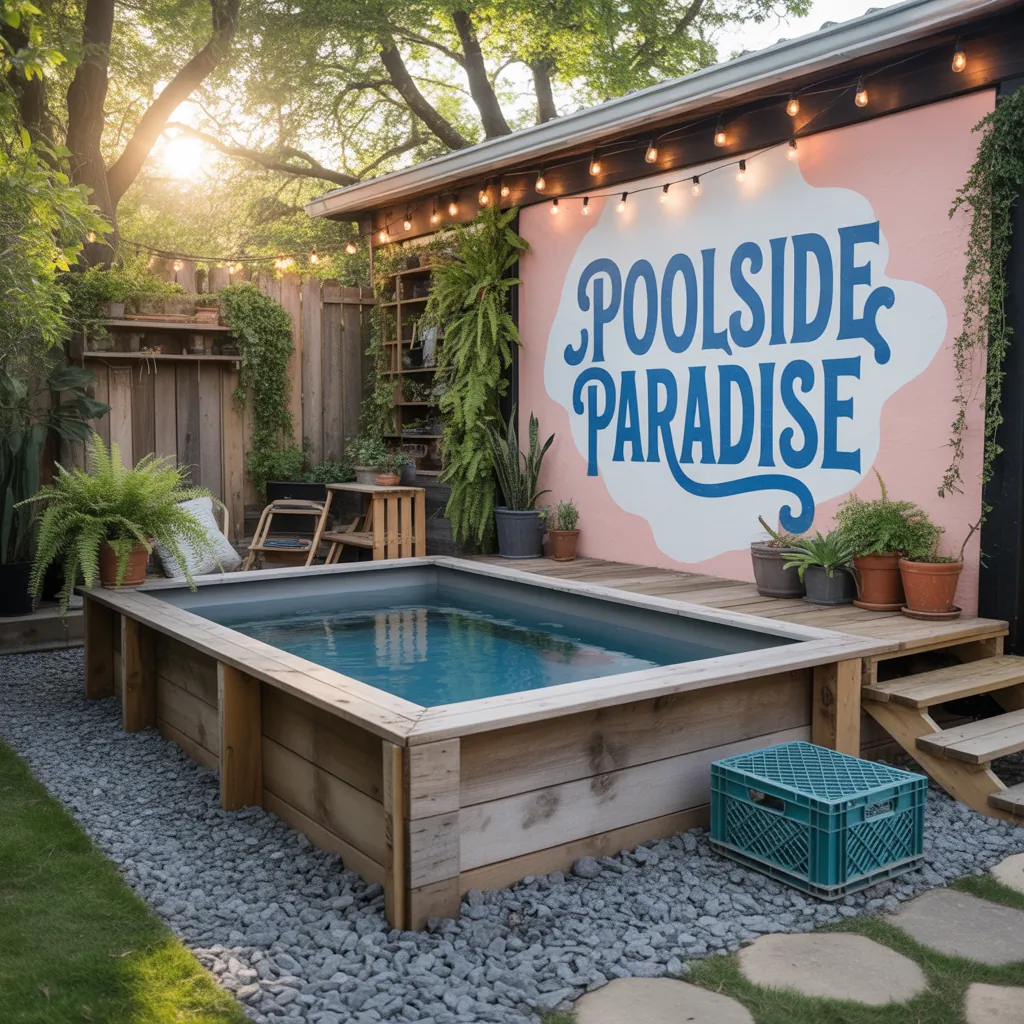 pool ideas for backyard on budget