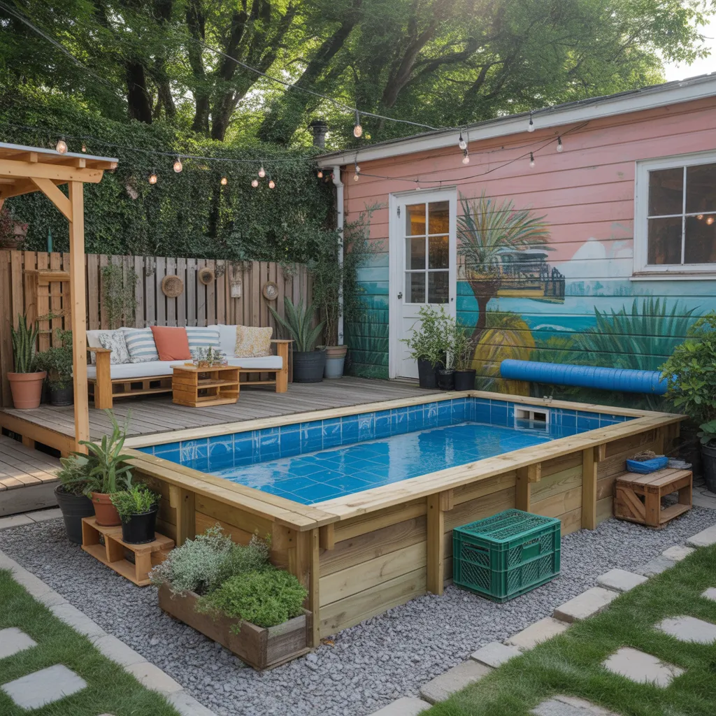 pool ideas for backyard on budget