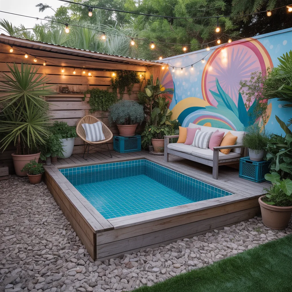 pool ideas for backyard on budget