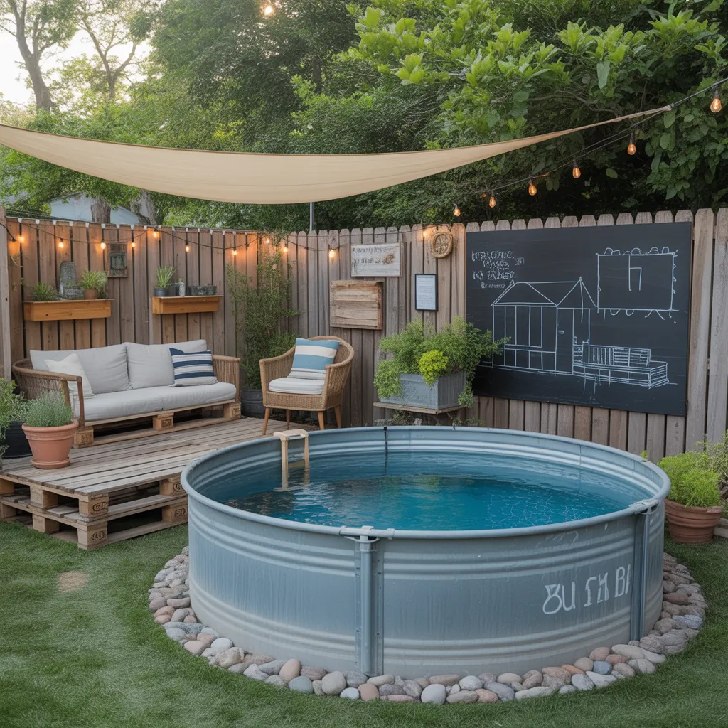 pool ideas for backyard on budget