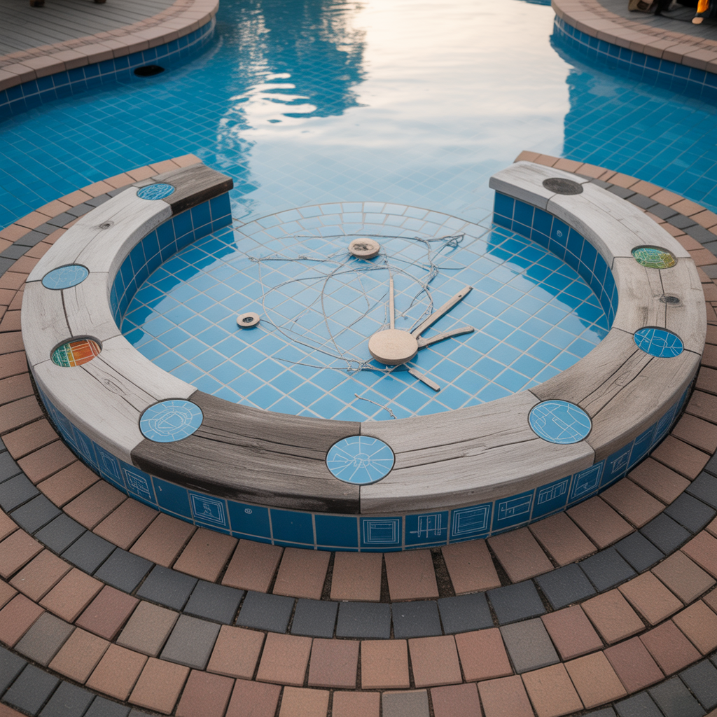 pool pavers around ideas