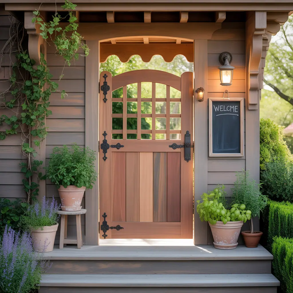 porch gate ideas
