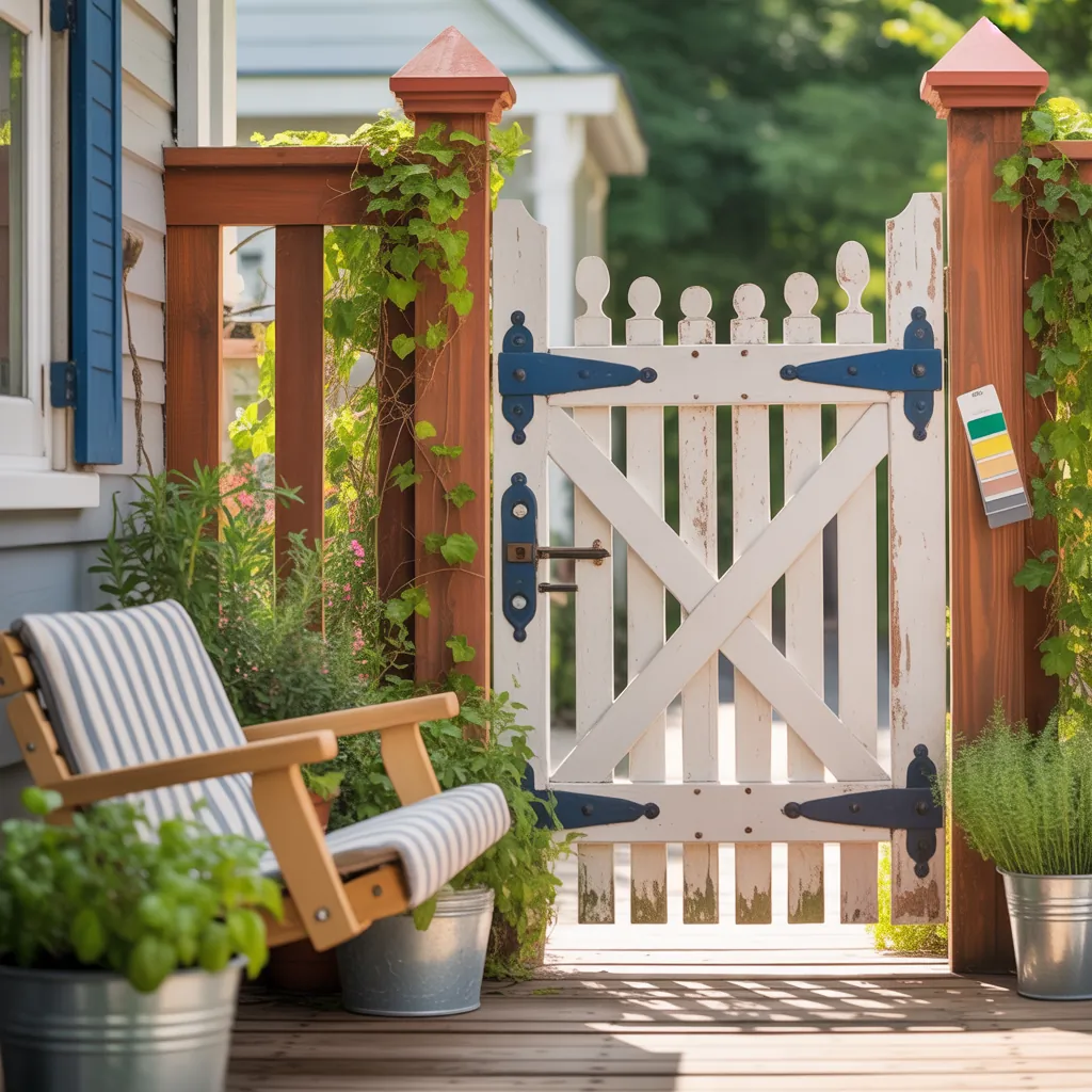 porch gate ideas