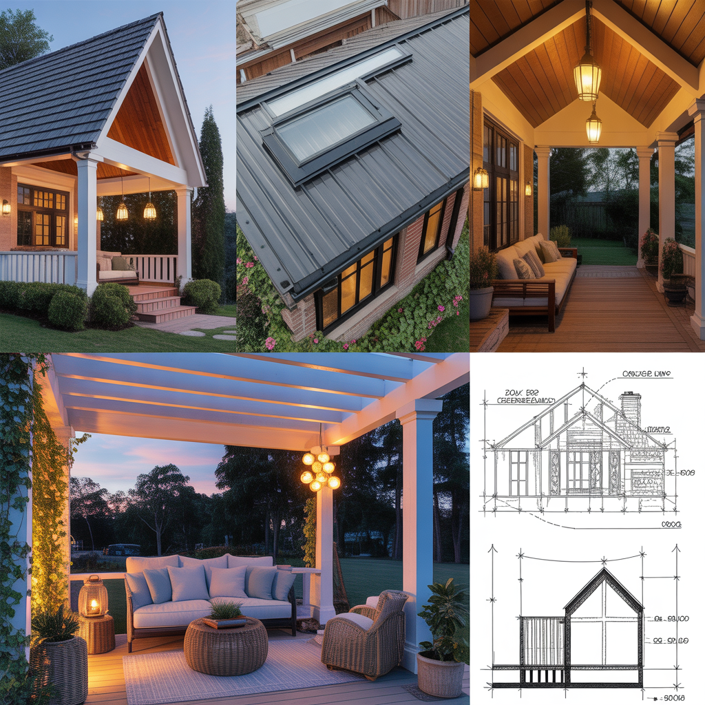 porch roof ideas pictures