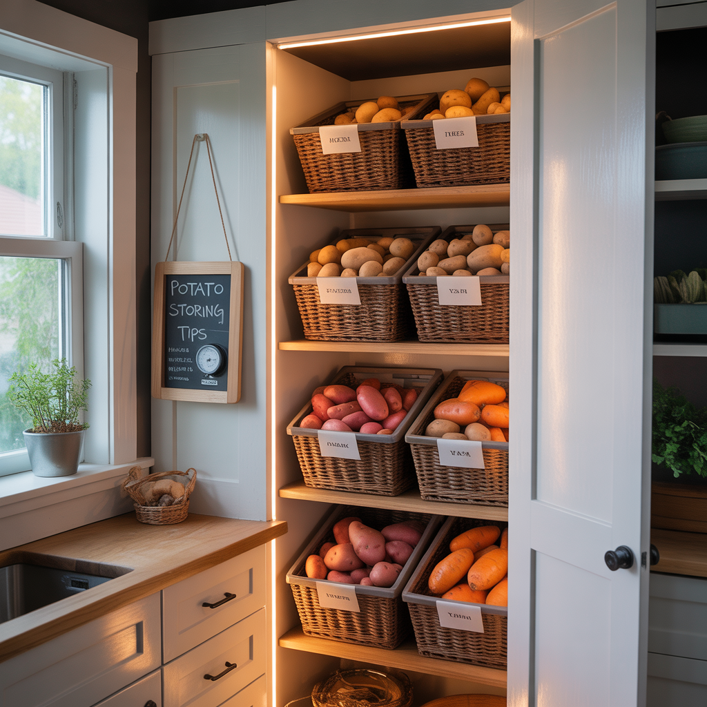 potato storing tips