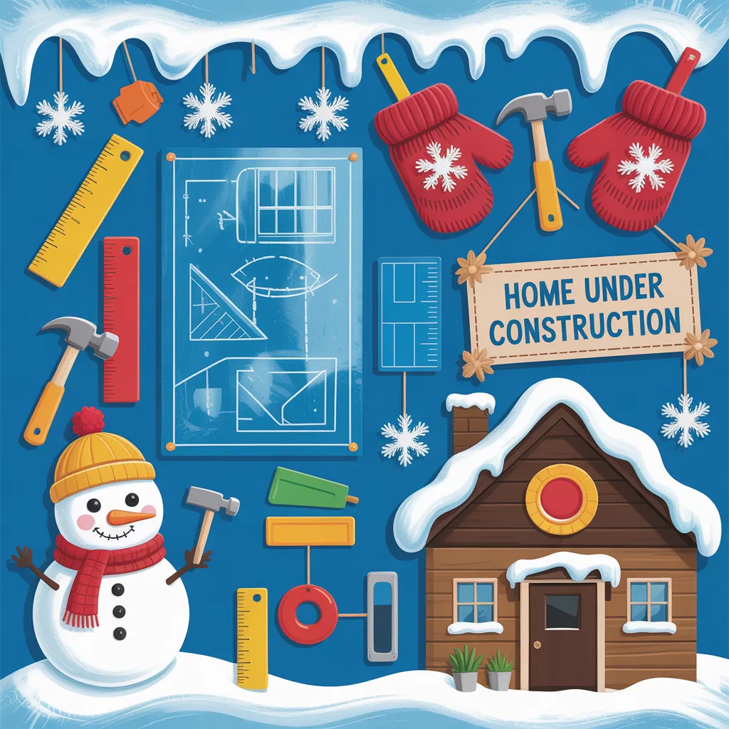 preschool winter bulletin board