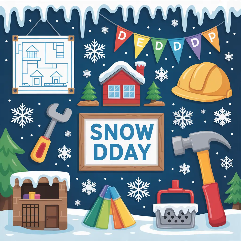 preschool winter bulletin board