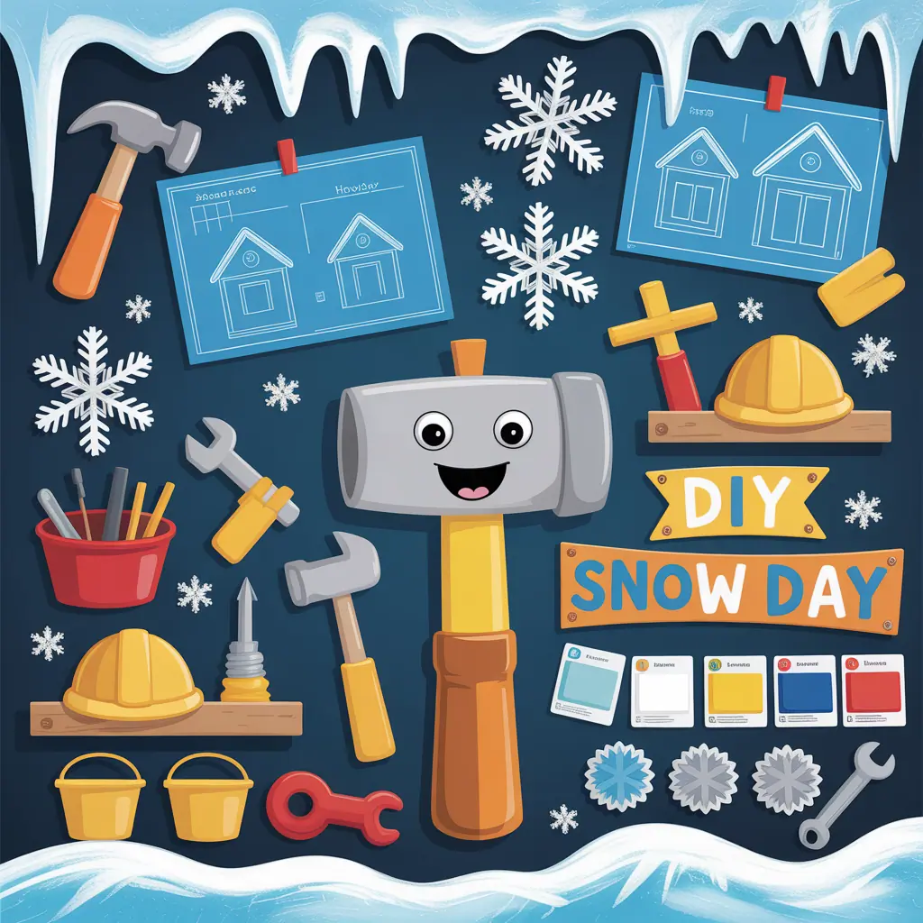 preschool winter bulletin board