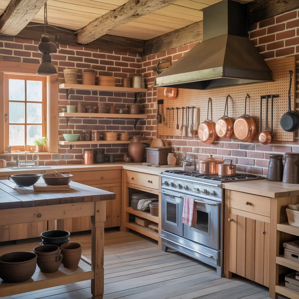 primitive rustic kitchen decor