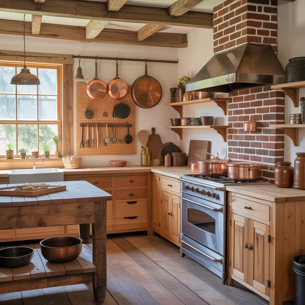 primitive rustic kitchen decor