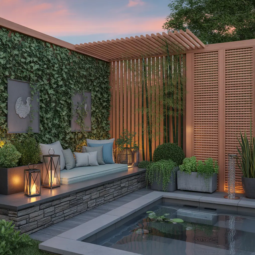 privacy ideas for hot tub