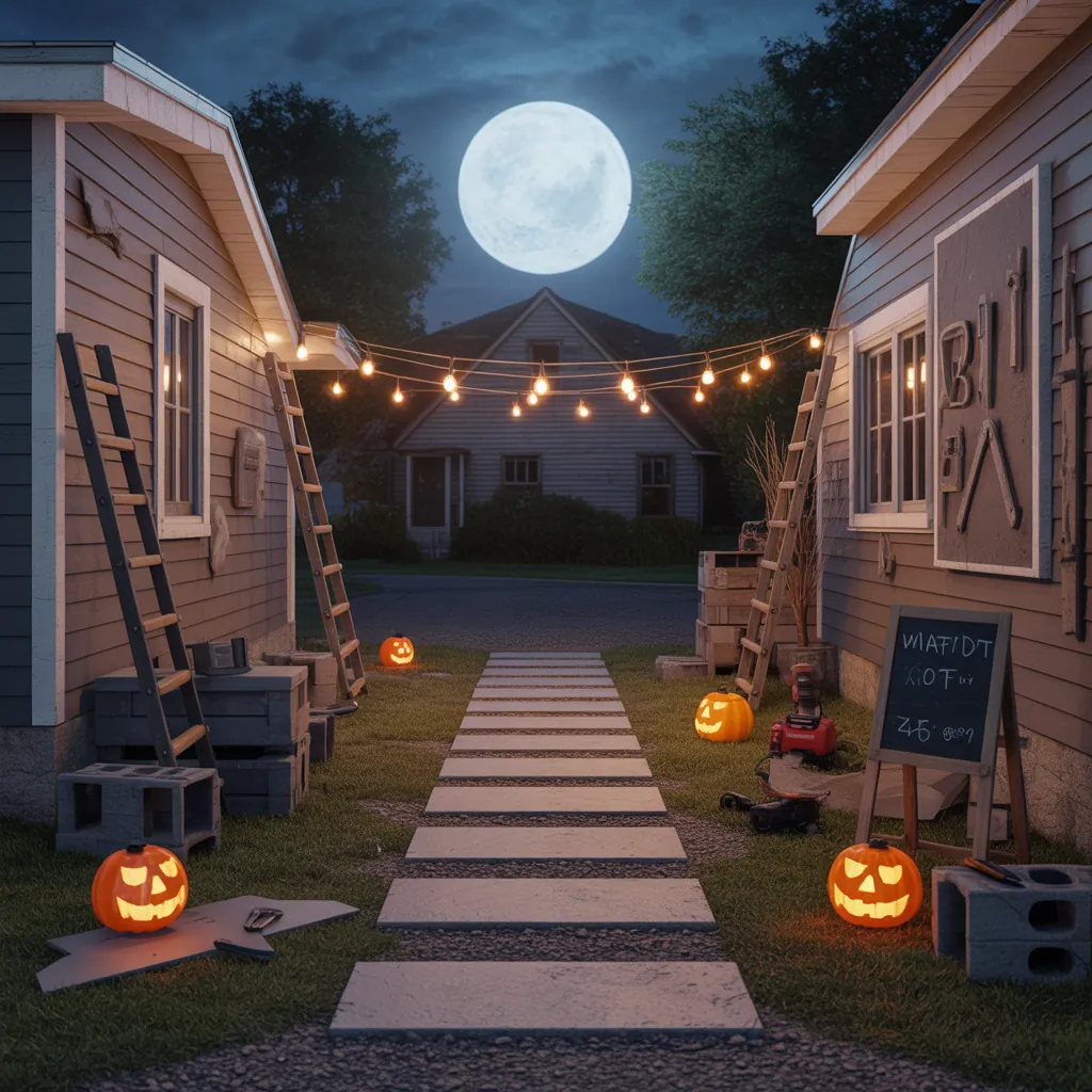 props ideas haunted trail