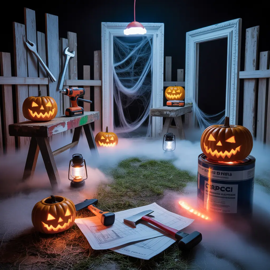props ideas haunted trail