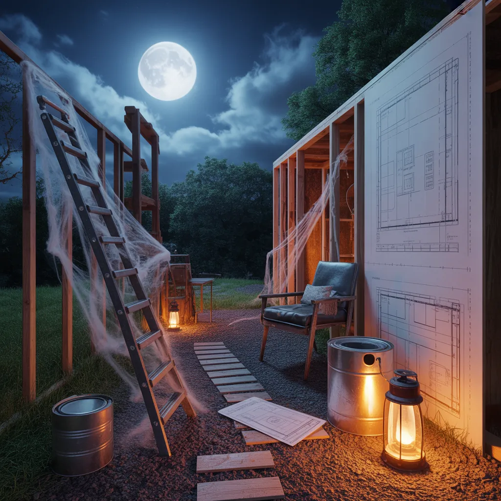 props ideas haunted trail