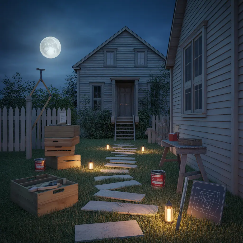 props ideas haunted trail