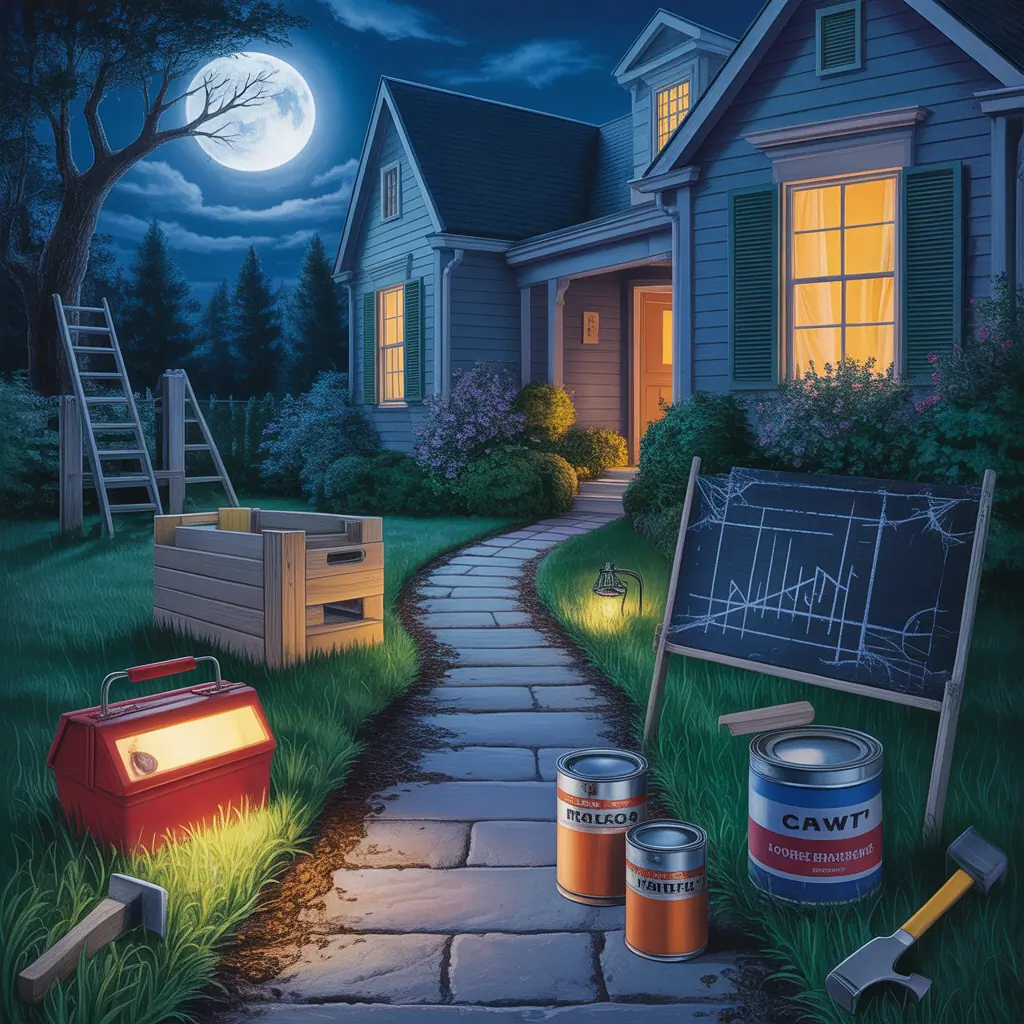 props ideas haunted trail