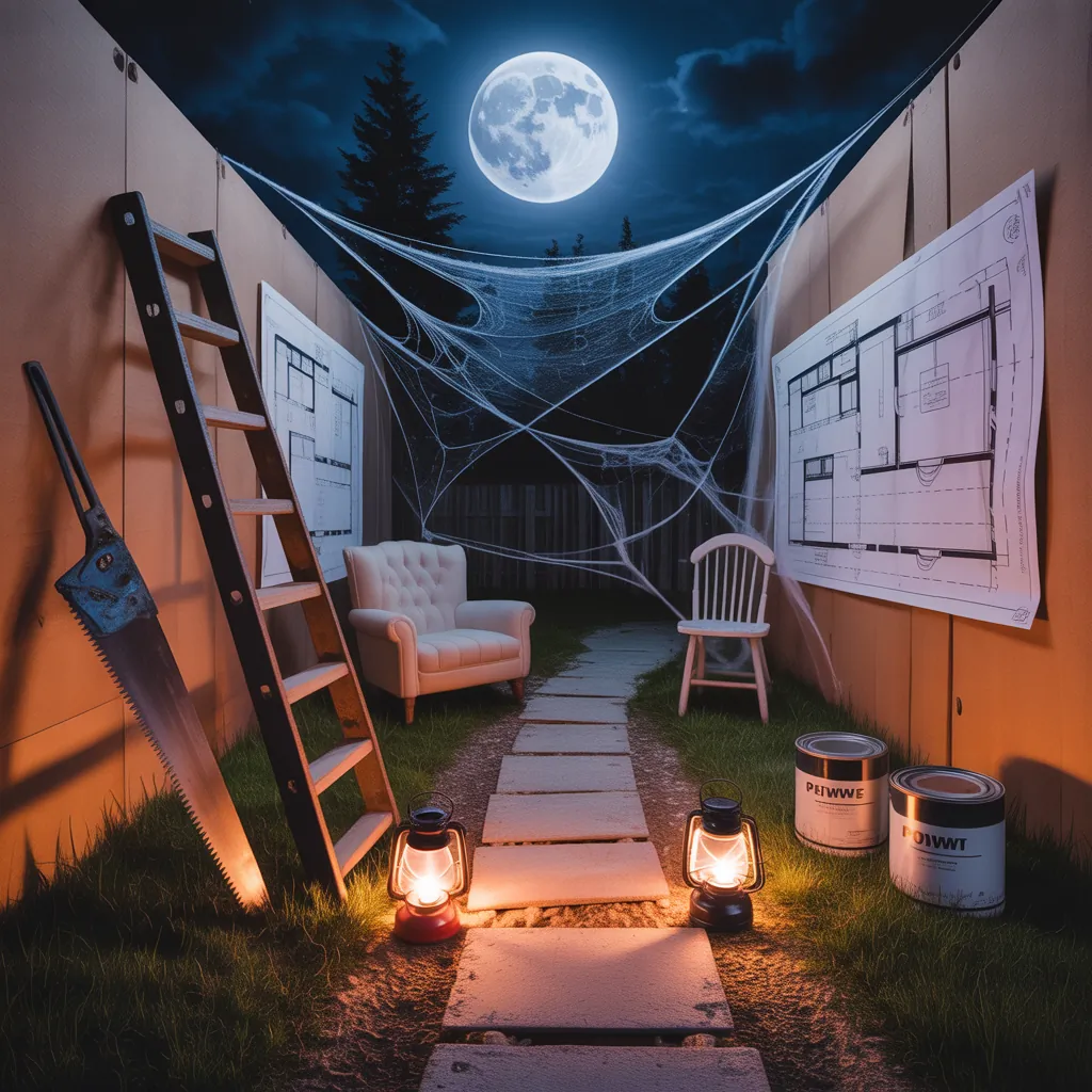props ideas haunted trail