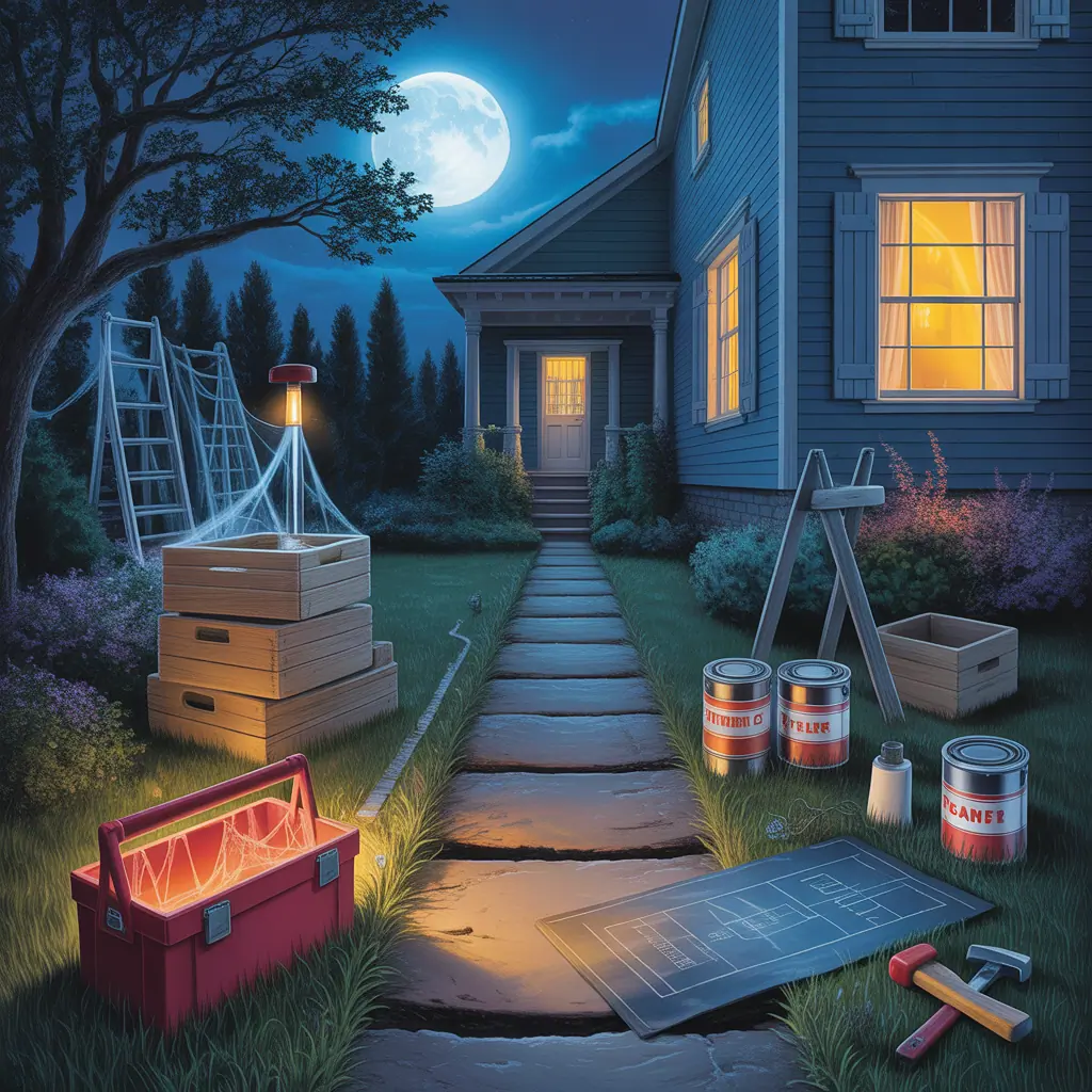 props ideas haunted trail