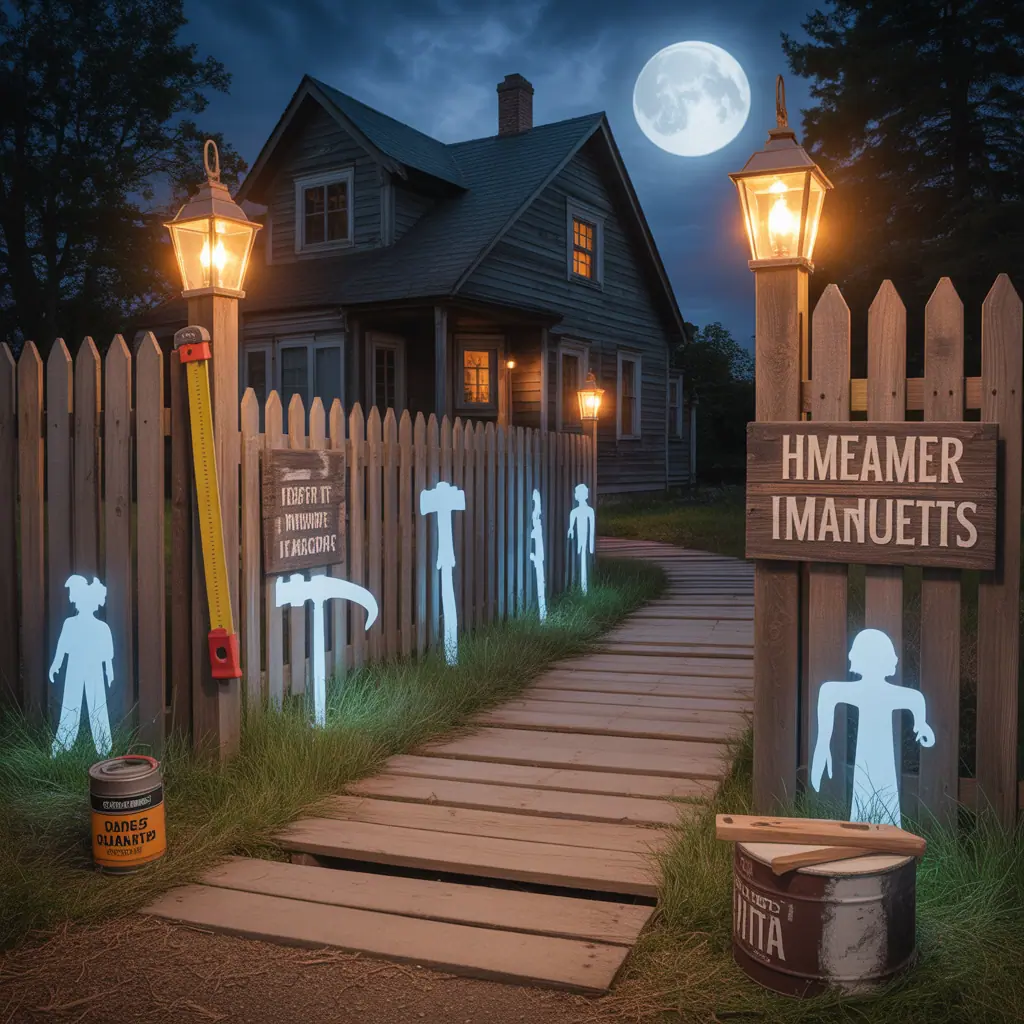 props ideas haunted trail