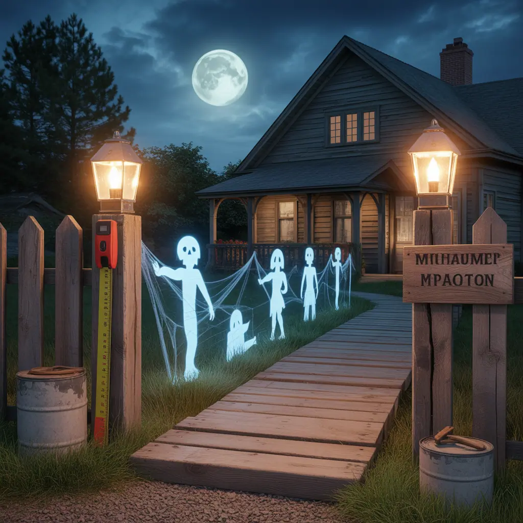 props ideas haunted trail