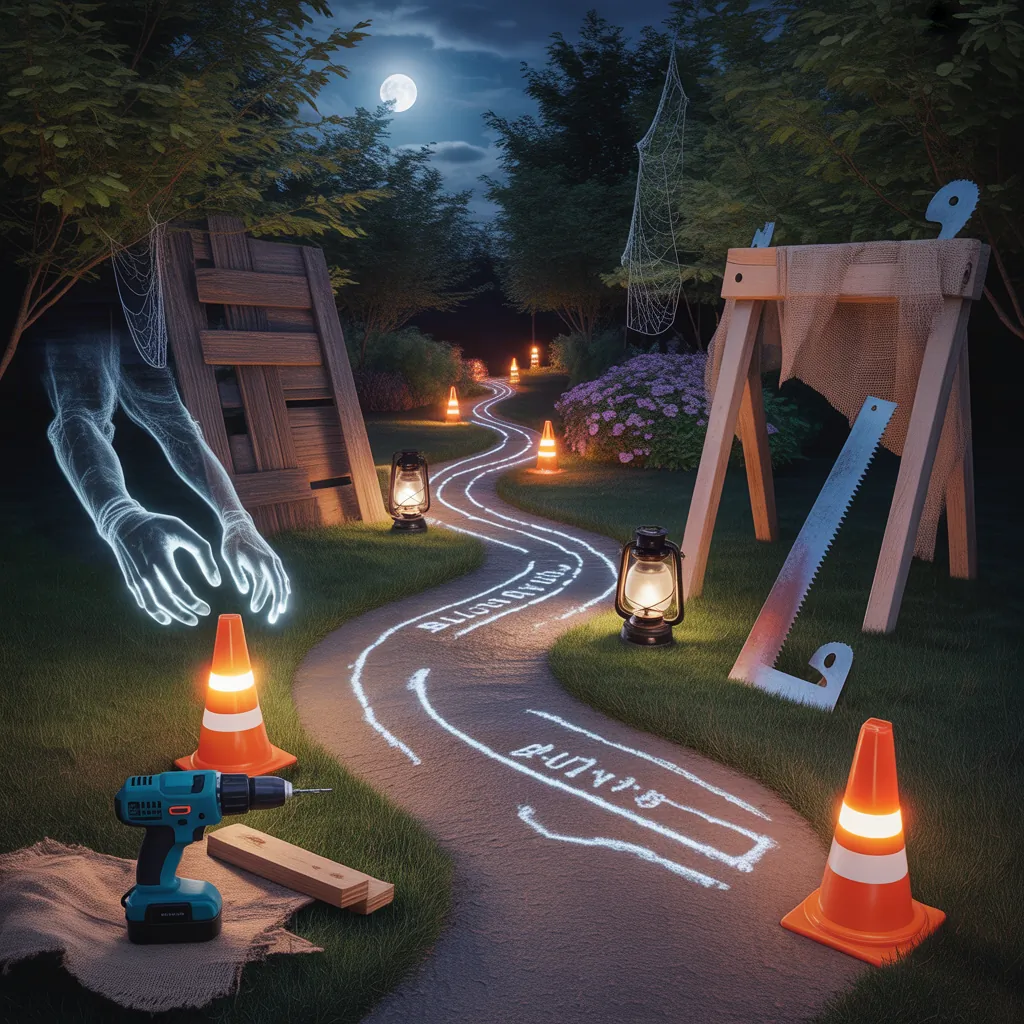 props ideas haunted trail