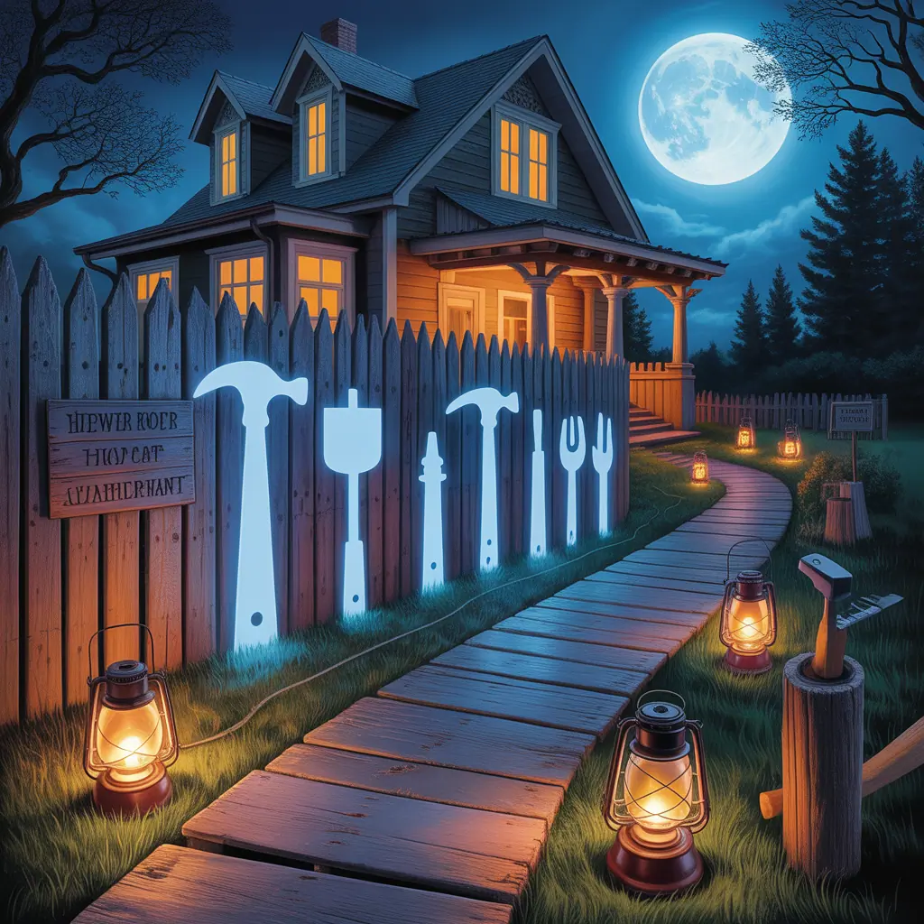 props ideas haunted trail