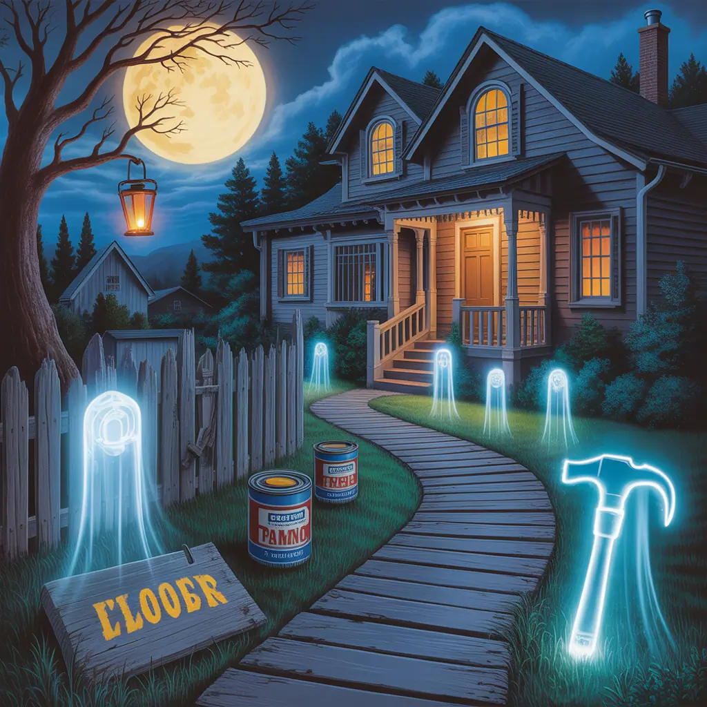 props ideas haunted trail