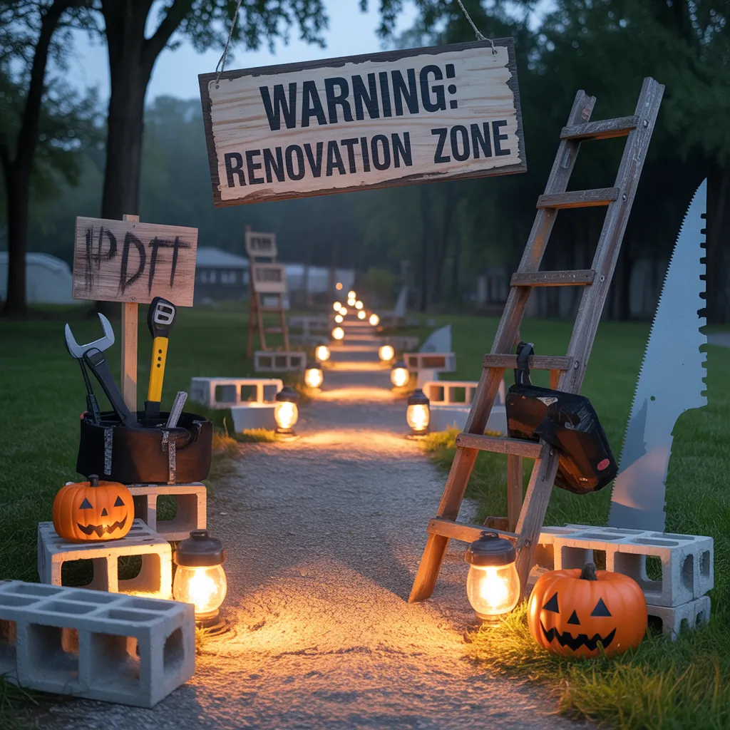props ideas haunted trail