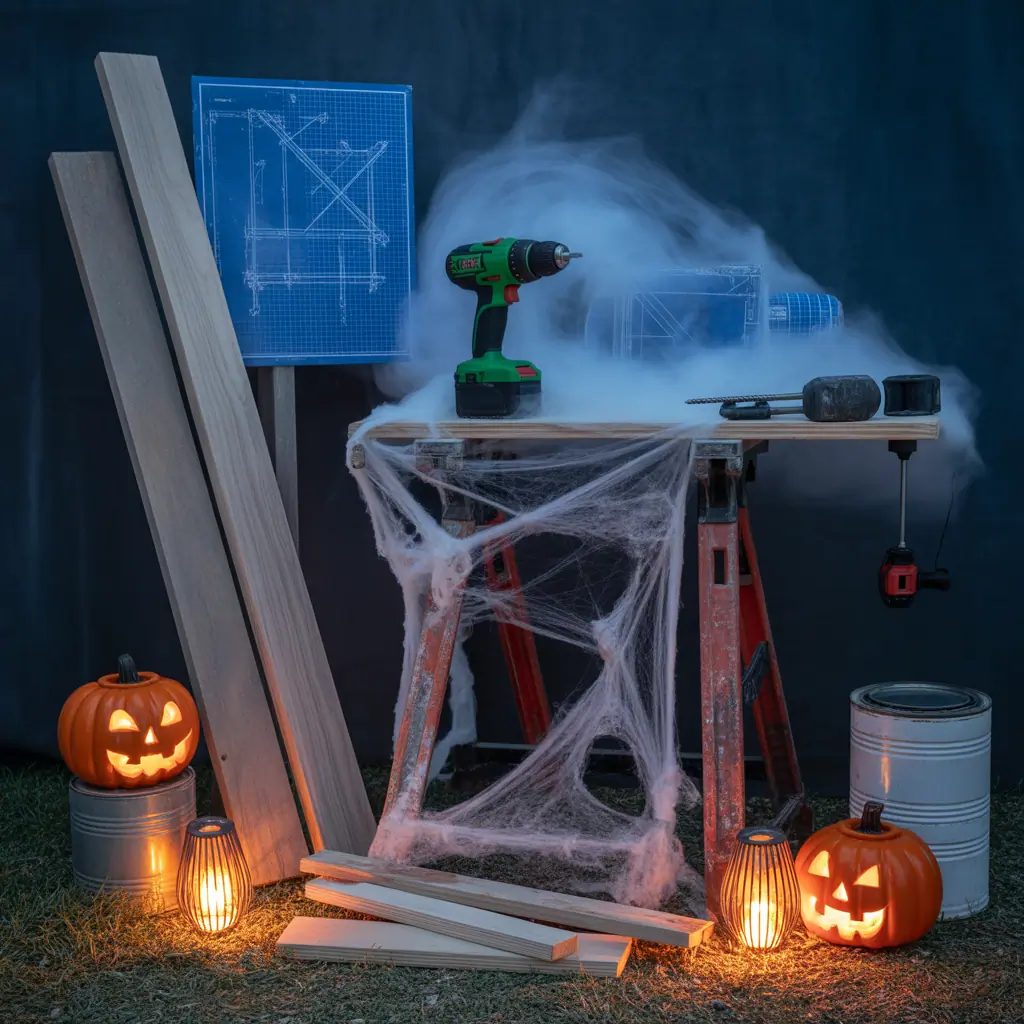 props ideas haunted trail