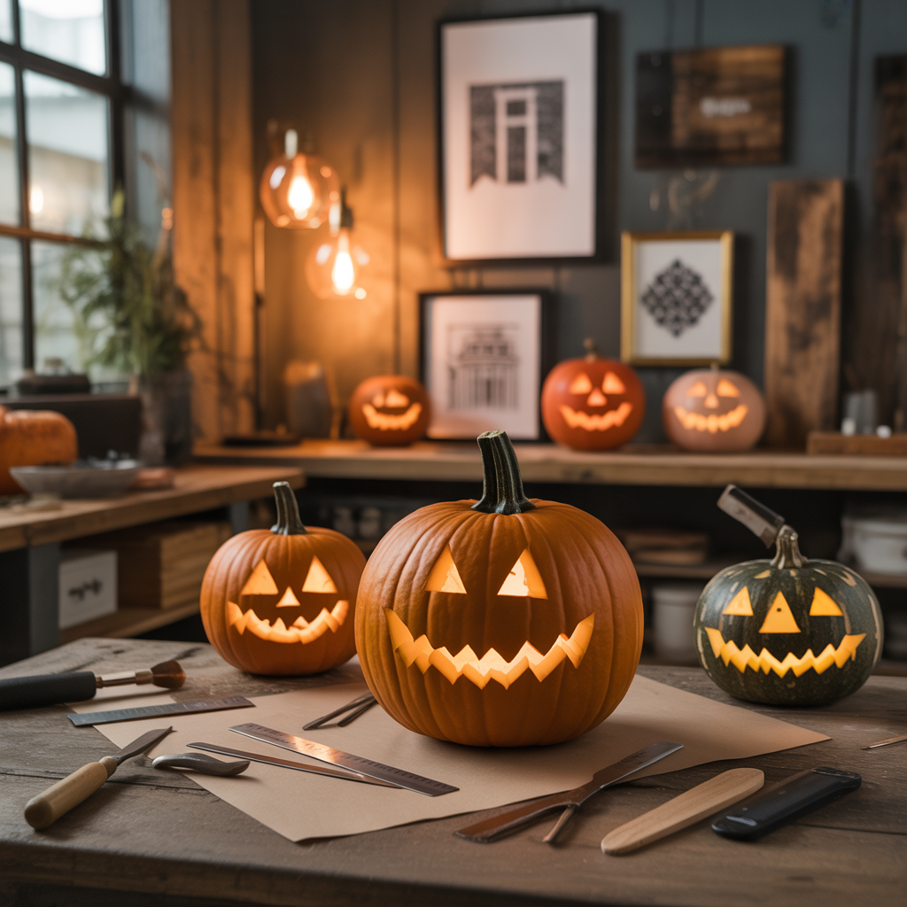 pumpkin decorating themes