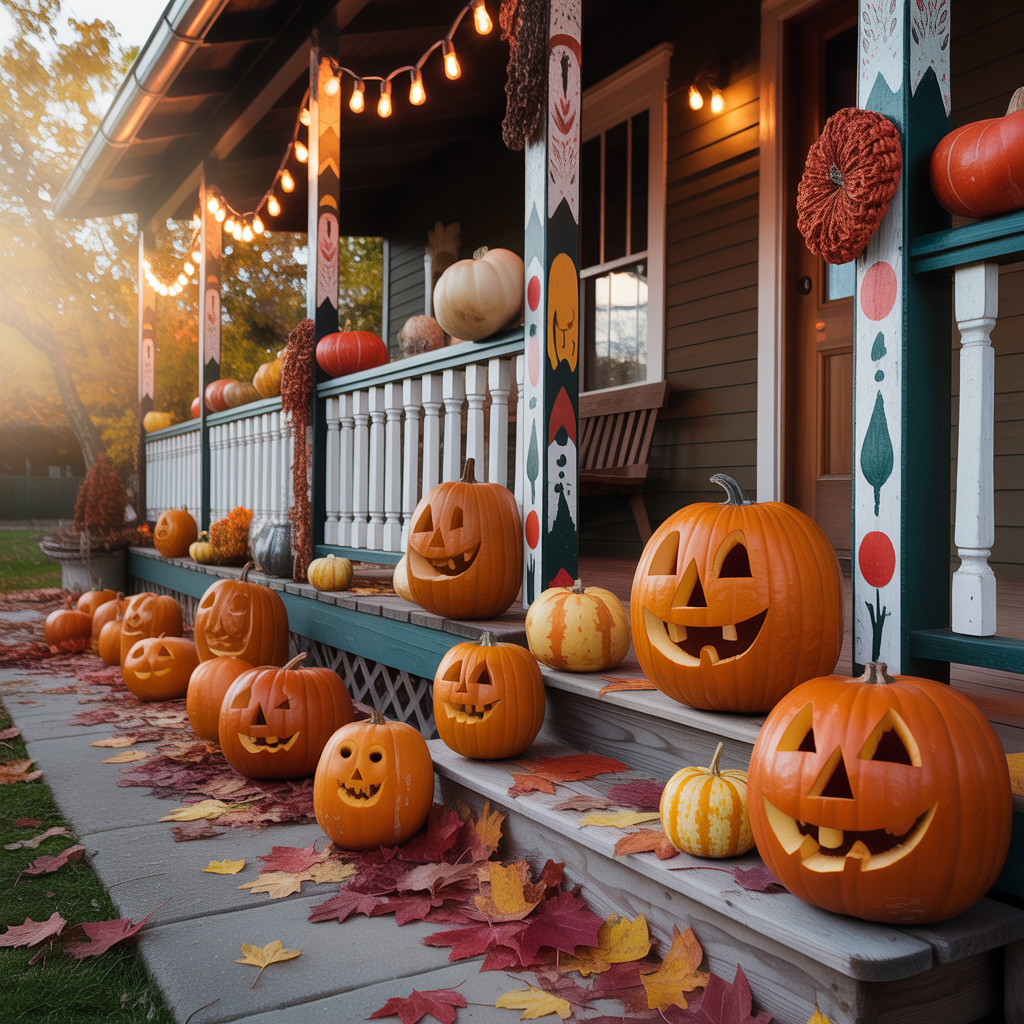 pumpkin decorating themes
