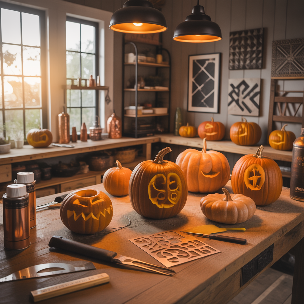 pumpkin decorating themes