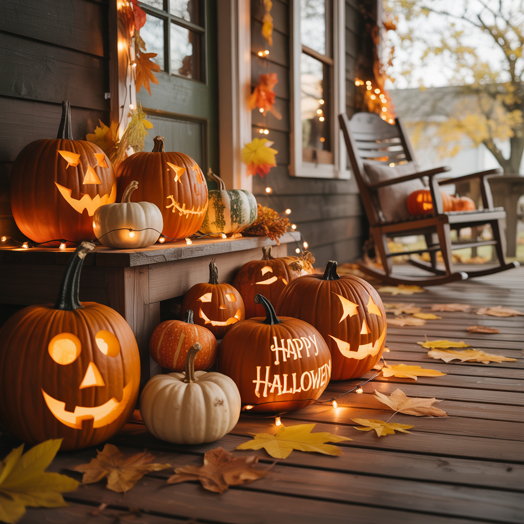 pumpkin decorating themes