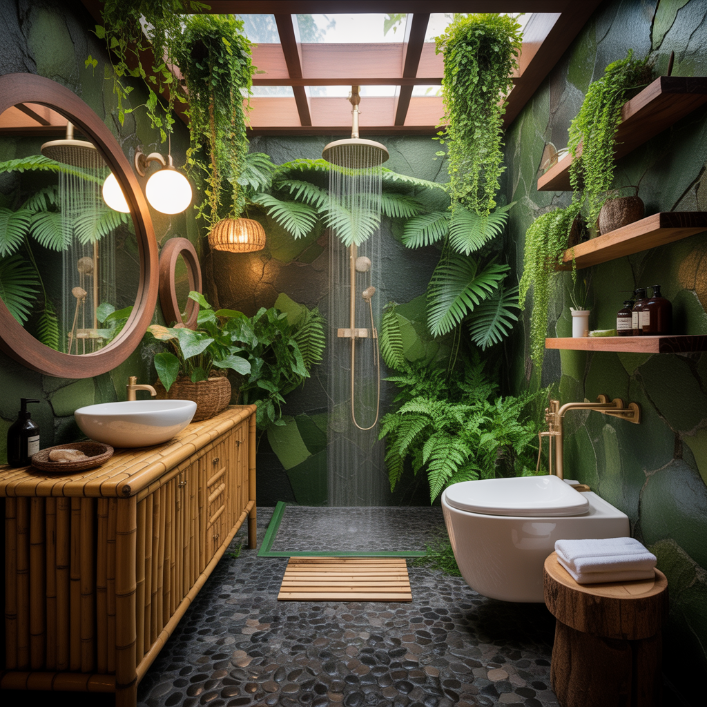 Rainforest Bathroom Ideas