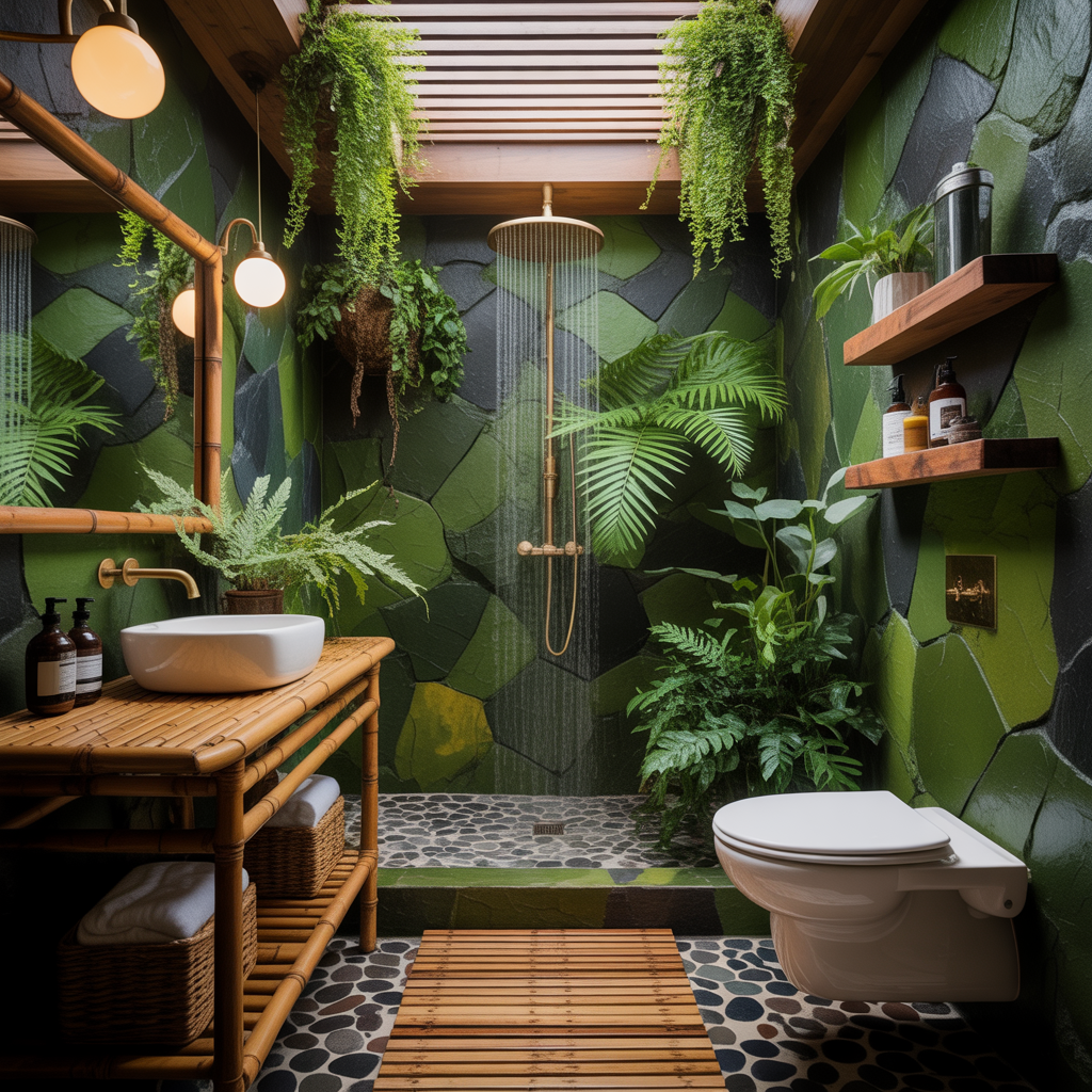 Rainforest Bathroom Ideas
