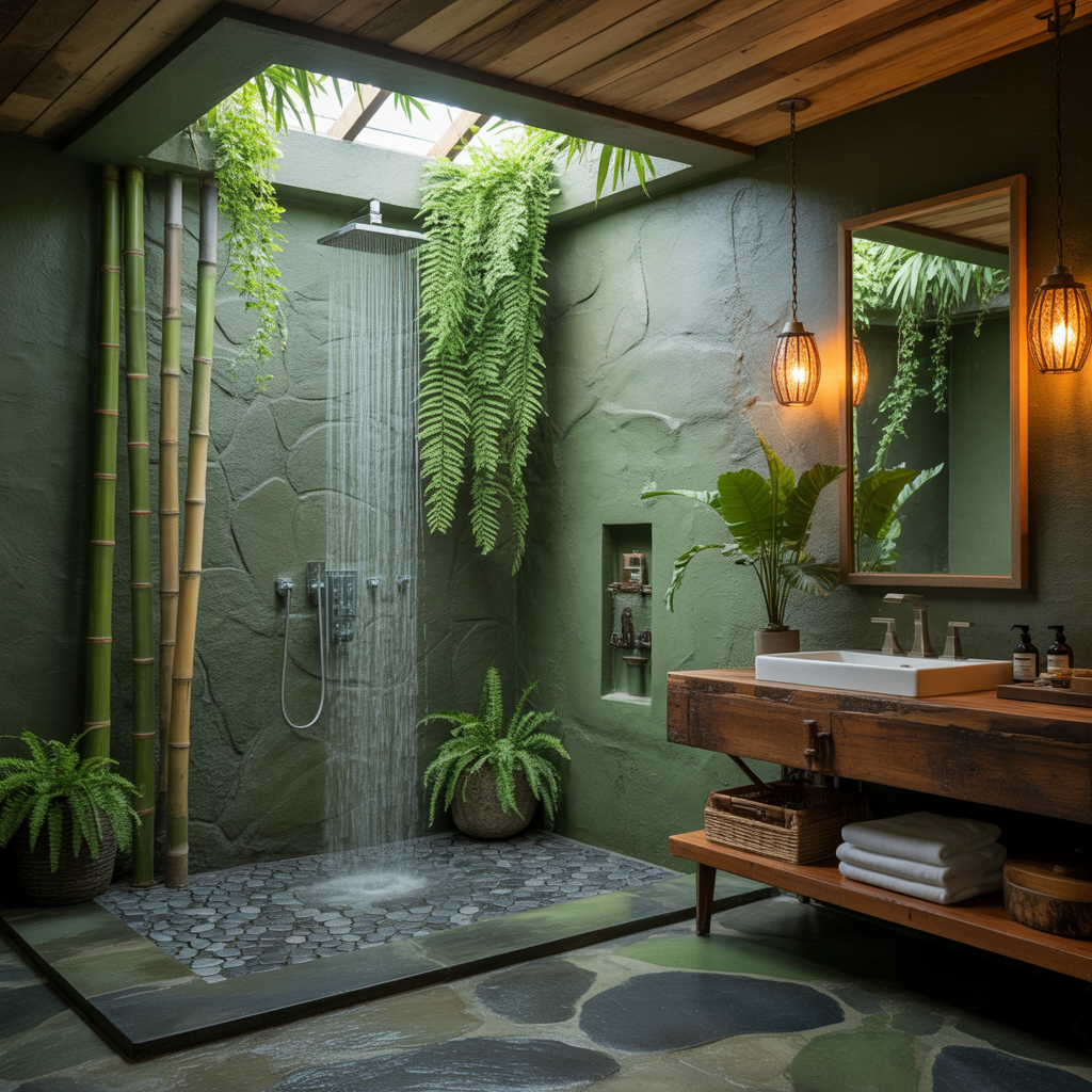 Rainforest Bathroom Ideas